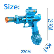 AquaBlaze Electric Water Gun | Automatic LED Pool Toy